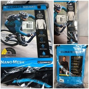 Climate Smart Base Layer Men's Black Long Sleeve S